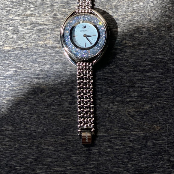 Swarovski Crystal Stainless Steel Silver Watch - Picture 6 of 14